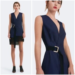 NWT AQAQ Gradient Wap Dress